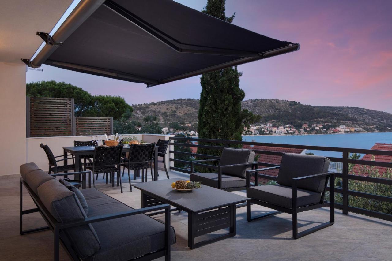 The Grande - Huge Terrace - Amazing Sea Views - Tastefully Furnished - Access To Rooftop Terrace And Gym - Hillside Apartments Rogoznica Rogoznica  Exterior foto